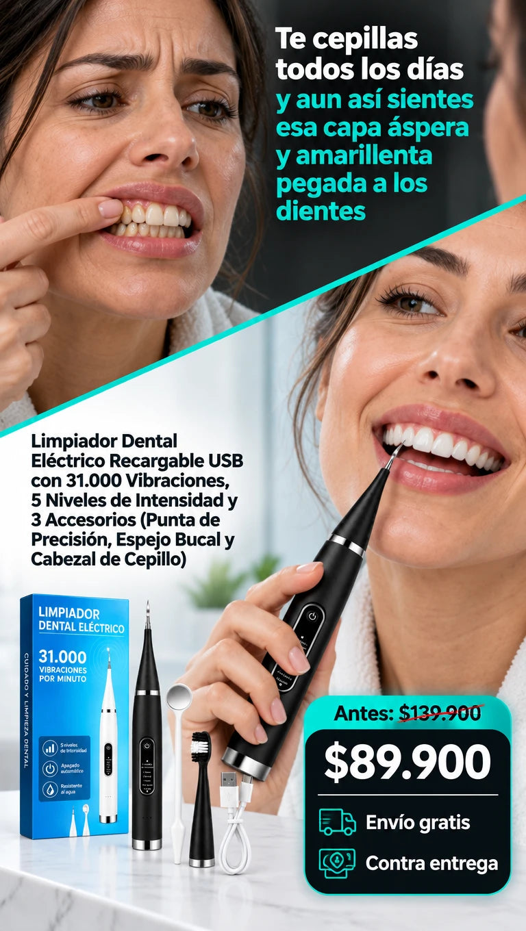 Limpiador Dental Eléctrico